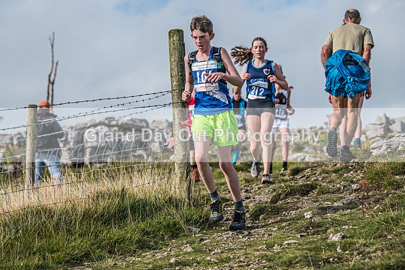 Year 8-9-239 - The English Schools Fell Running Championship Giggleswick Year 8-9 Sunday 6th October 2024