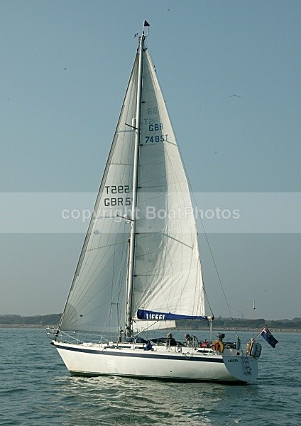 081011 GBR595T LIESEL 8CDX0989 - Sailboats - monohull