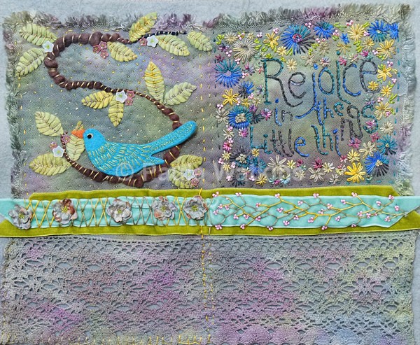  - Art made on Vintage Blankets