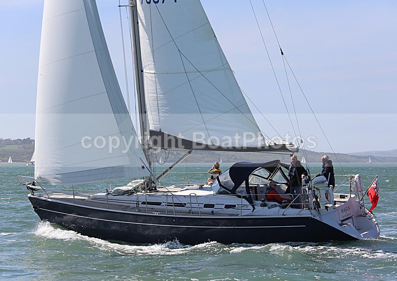 130505 MAGUS GBR7387T DEHLER 41  WT7A8342 - Sailboats - monohull