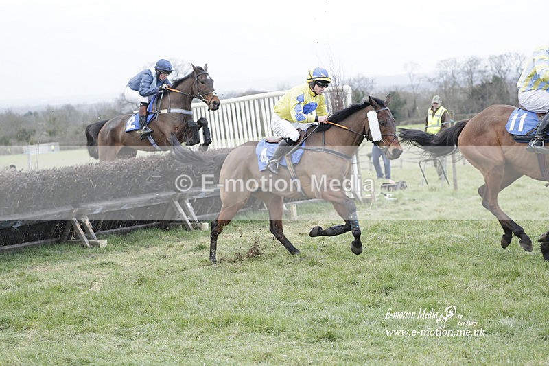 PtP 250223 0716 - Kimblewick Hunt Point-to-Point Kingston Blount 25/02/23