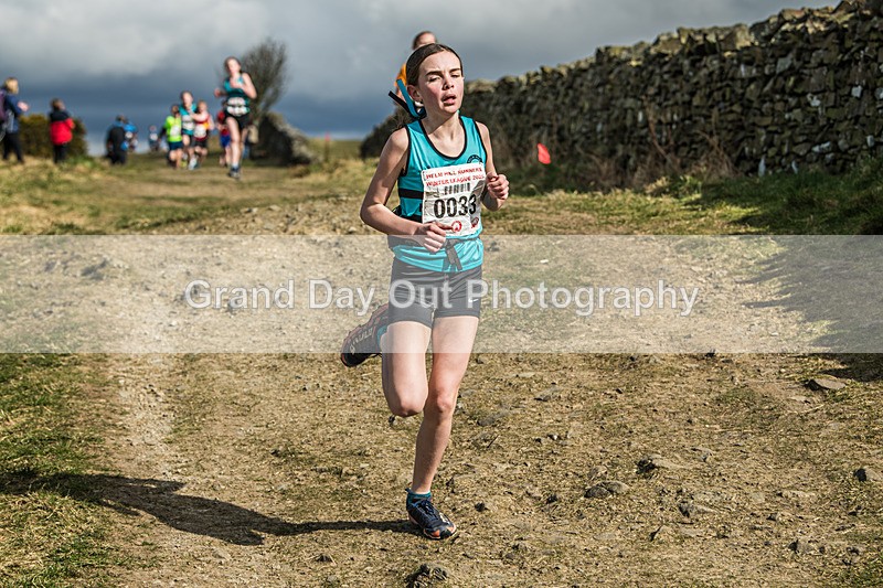 Helm Hill -44 - Kendal Winter League Helm Hill Fell Races (Under 13/15/17 & Seniors) Sunday 16th March 2025