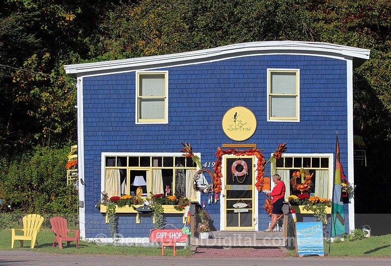 Painted House - New Brunswick Landscape