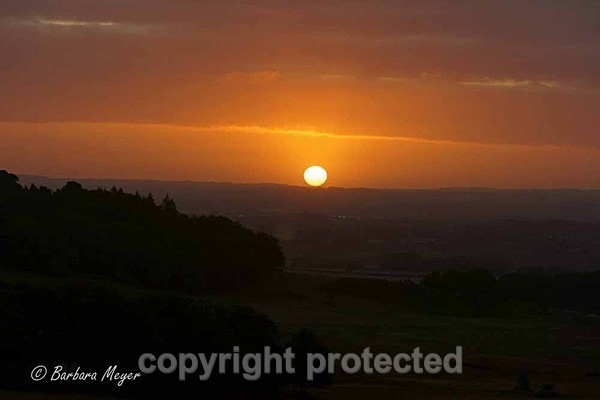 Sunrise taken from Bradgate Park - Bradgate Park
