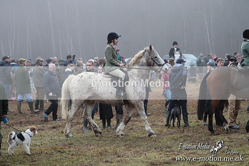 HUPY 261224 60 - Pytchley with Woodland Hunt Boxing Day Meet 26th December 2024