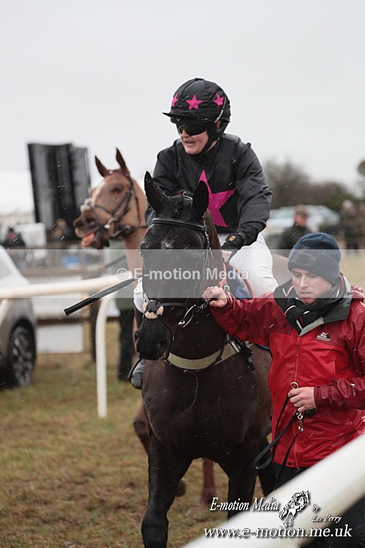 PtP 260125 172 - Cocklebarrow Point-to-Point racing with the Heythrop Hunt 26/01/25