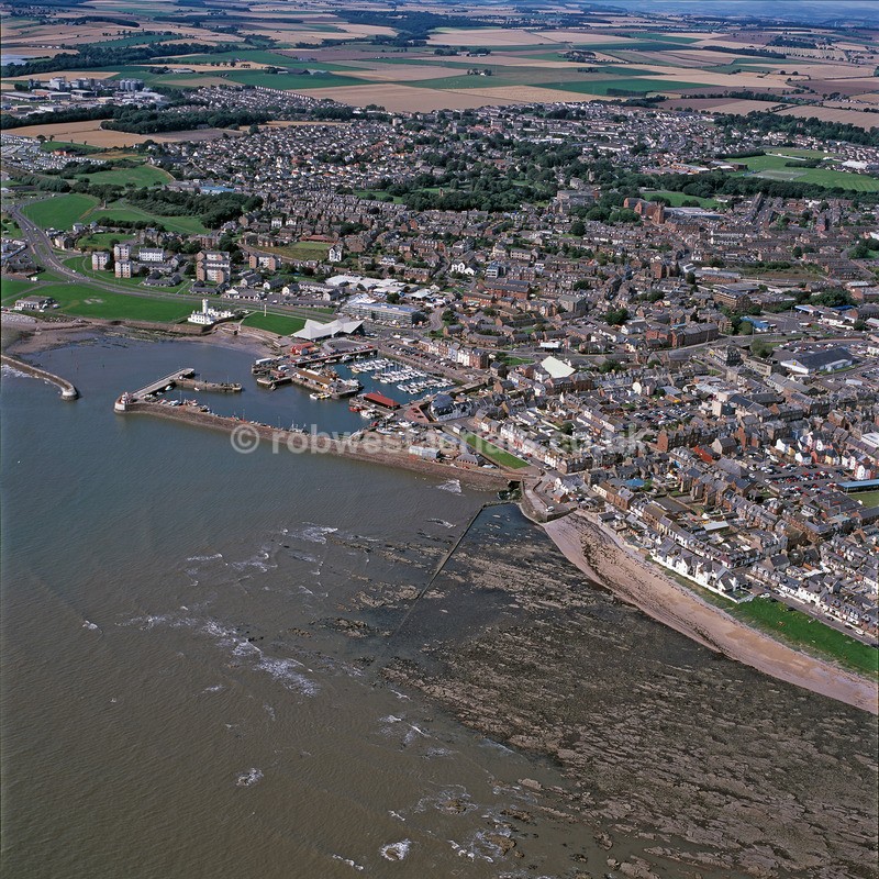Town of Arbroath in Scotland