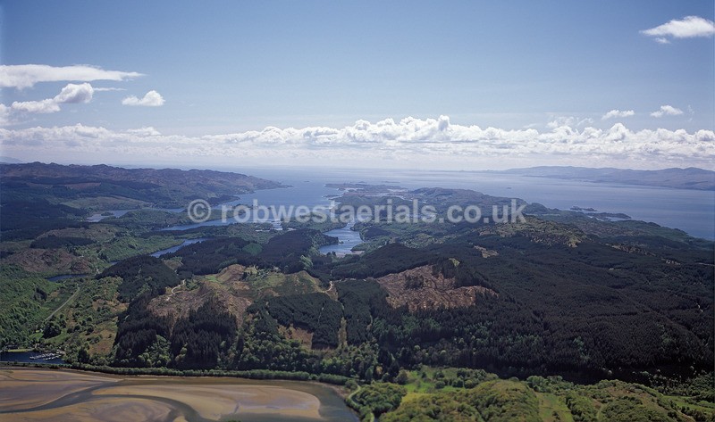 A00741B Above Loch Crinan to Loch Sween in 2019 - West and south coastlines
