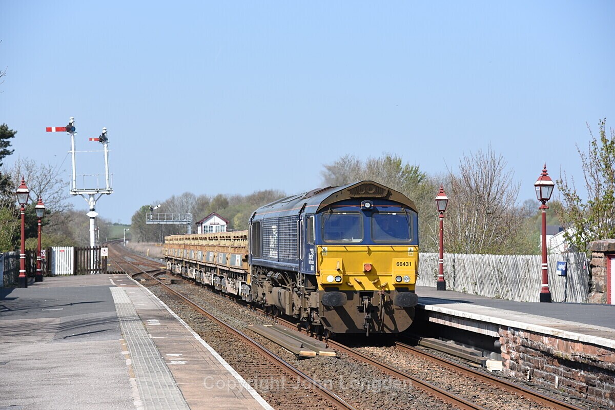 JL - 19.4.19 66431 6K05 Carlisle - Crewe, Appleby - Appleby