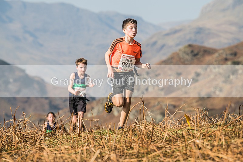 Elterwater-53 - Kendal Winter League Elterwater Under 13 Fell Race Sunday 9th March 2025
