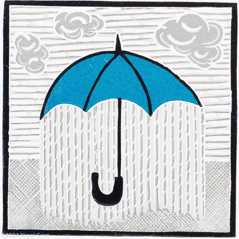  - Linocut