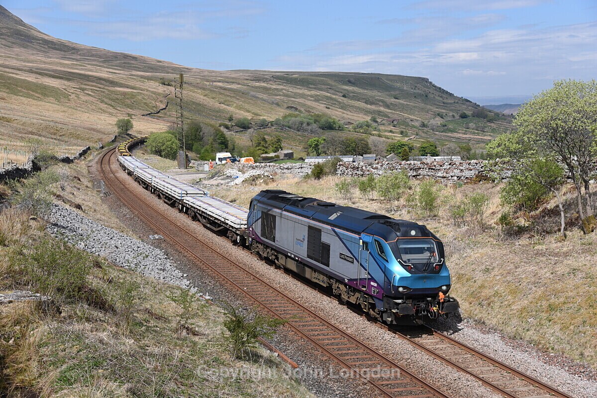 JL - 7.5.20 68028 'Lord President' 6K05 Carlisle - Crewe, Ais Gill - Ais Gill - Sunny Brow