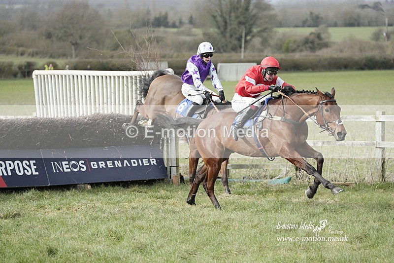 PtP 250223 052 - Kimblewick Hunt Point-to-Point Kingston Blount 25/02/23