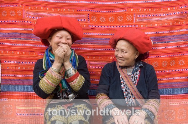 Sharing a joke hill tribe women Vietnam - Smiling faces of the World