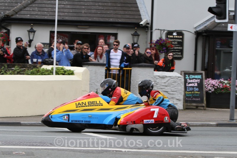 Ian Bell & Carl Bell - Sure Sidecar Race 2