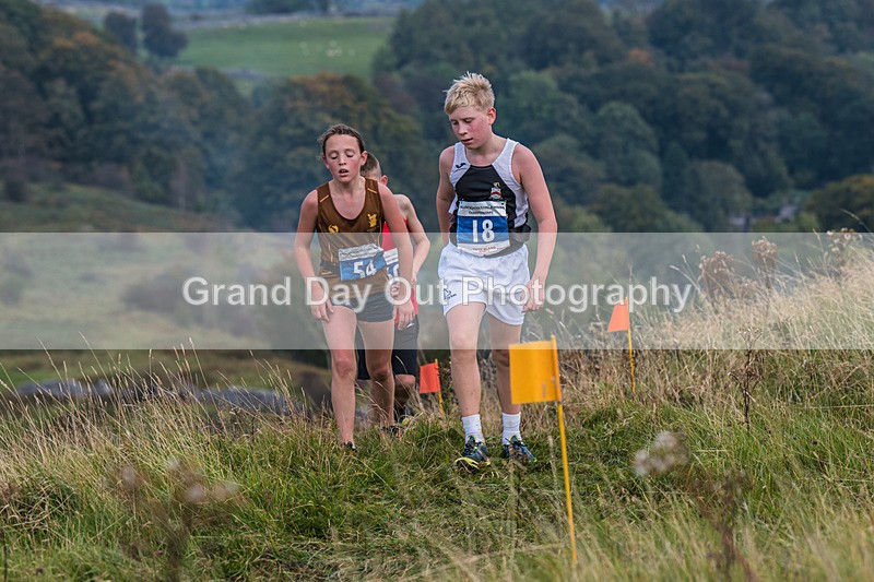 Year 7-187 - The English Schools Fell Running Championship Giggleswick Year 7 Sunday 6th October 2024