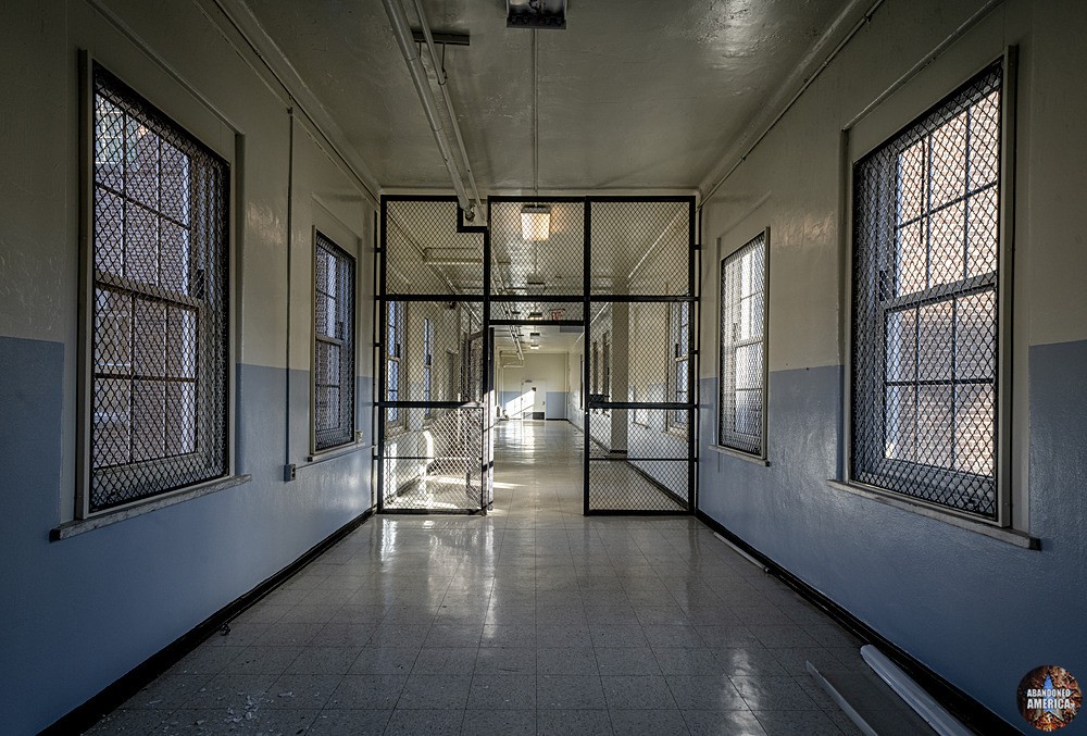 Gated Ward Entrance | Allentown State Hospital