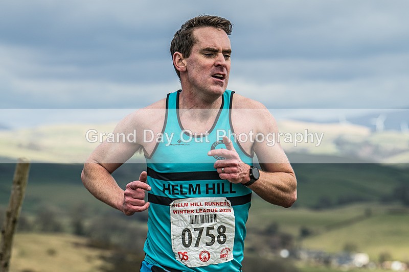 Helm Hill -381 - Kendal Winter League Helm Hill Fell Races (Under 13/15/17 & Seniors) Sunday 16th March 2025