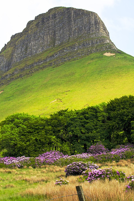 Light and Dark Benbulben - West of Ireland