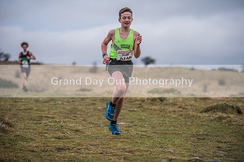 Cunswick U15  U17-148 - Kendal Winter League Cunswick Scar Junior Under 15 & 17 Fell Races Sunday 26th January 2025