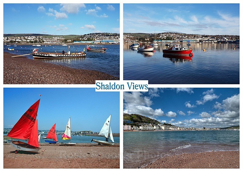 SOLD OUT RSPO12 Postcard Shaldon Views - Teignmouth and Shaldon Postcards
