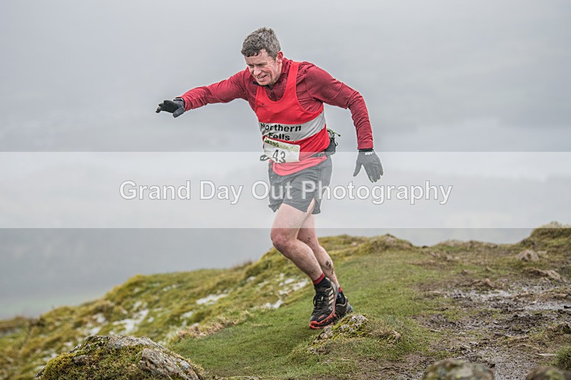 Causey Pike-208 - Causey Pike Fell Race Saturday 23rd March 2024