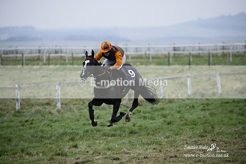 PtP 220122 505 - Royal Artillery Hunt Point-to-Point  - Larkhill Racecourse 22/01/22