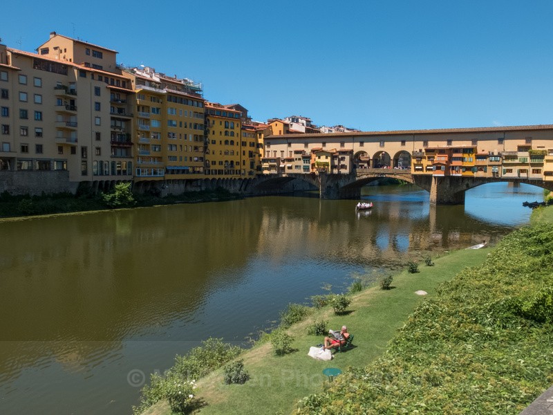 Relaxing by the Arno - Italy
