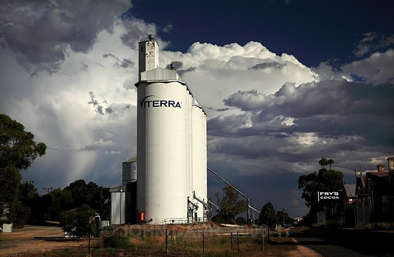 Viterra Silos at Eudunda-0091 - STORM/CLOUD CHASE PHOTOS 23/1/2012