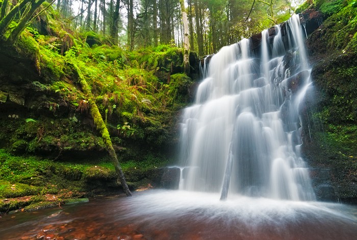 Welsh Waterfall | Tal-y-bont Brecon Beacons Wales