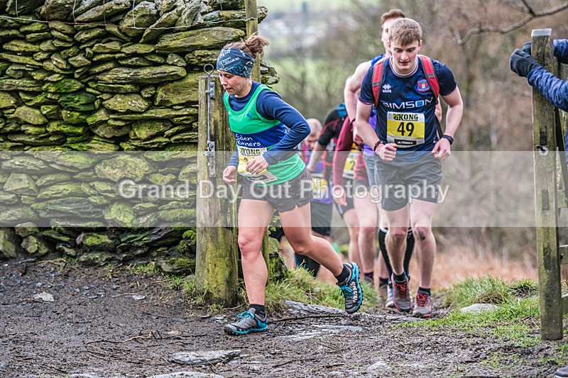 BB Kong-254 - Kong Running BB Kong Fell Race Saturday 17th February 2024