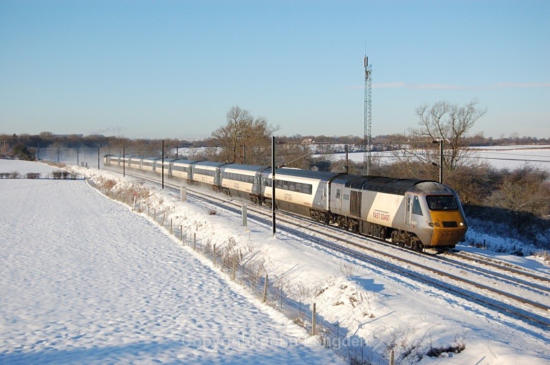 6.12.10 43367 & 43296, Ricknall Grange - East Coast Main Line (north to south)
