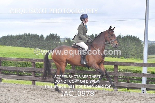 JAC_0978 - CLASS 7 BHS Scotland Riding Club Style Jumping (0.85m)