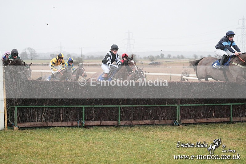 PtP 260125 270 - Cocklebarrow Point-to-Point racing with the Heythrop Hunt 26/01/25