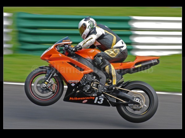 Cadwell park biker - John Kaperys