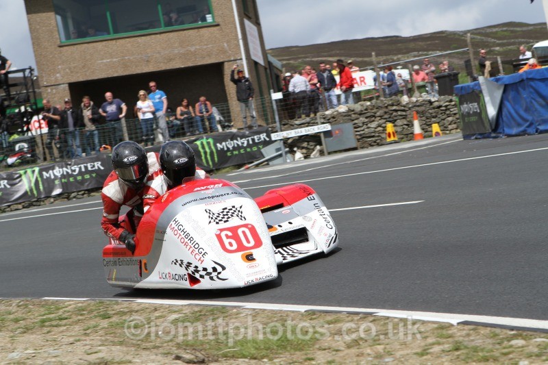 Dean Nicholls* / Paul Skinner Lumley Kawasaki / Certain Exhibitions Ltd - Sure Sidecar Race 1