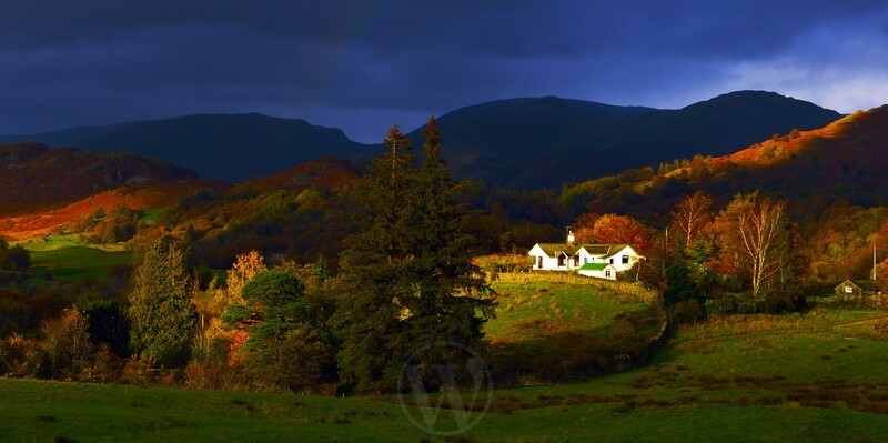 Skelwith Bridge Lake District England - Land