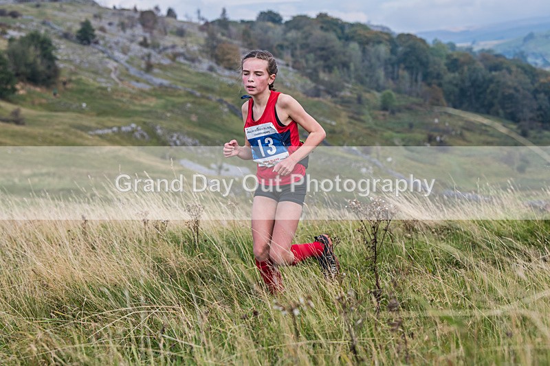 Year 7-151 - The English Schools Fell Running Championship Giggleswick Year 7 Sunday 6th October 2024