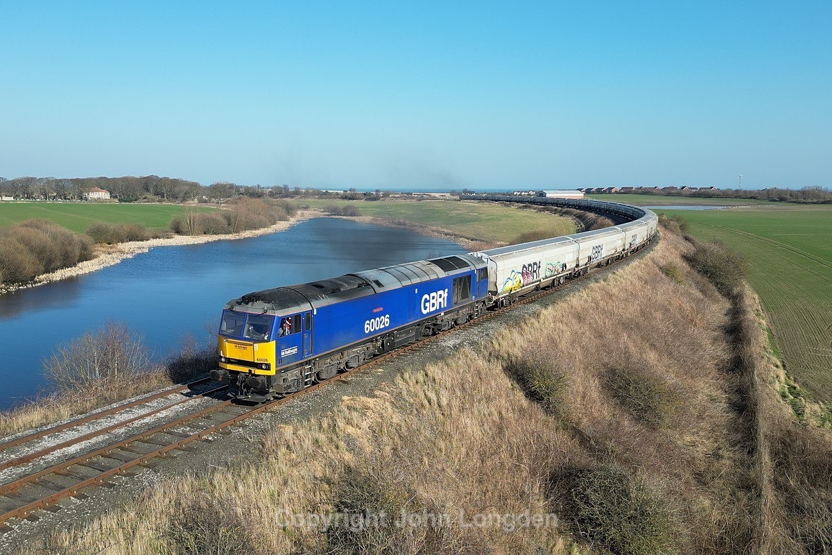 JL - 6.3.26 60026 6N87 Lynemouth - Tyne CT, Woodhorn - Latest shots