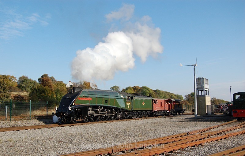 21.10.12 - LNER A4 No. 60009 Union of South Africa, NRM Shildon - Preservation
