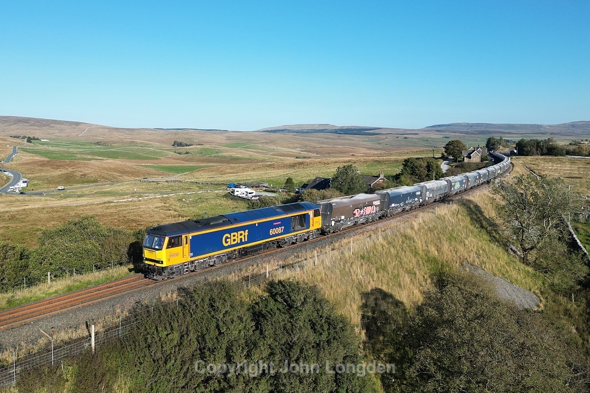 JL - 18.9.24 60087 6E77 Arcow - Hunslet, Ribblehead - Latest shots