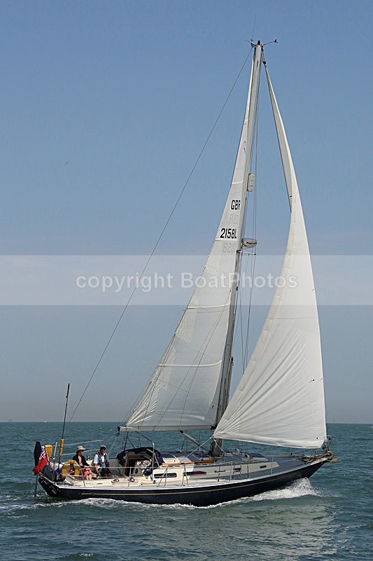150701 HARVARD GBR2158L - RUSTLER 36 WT7A0129 - Sailboats - monohull