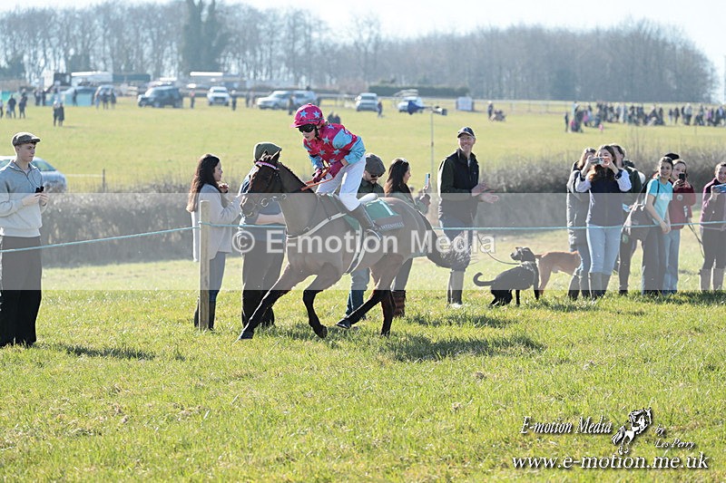 PR 010325 21 - Pony Racing from Beaufort Races Didmarton 01/03/25