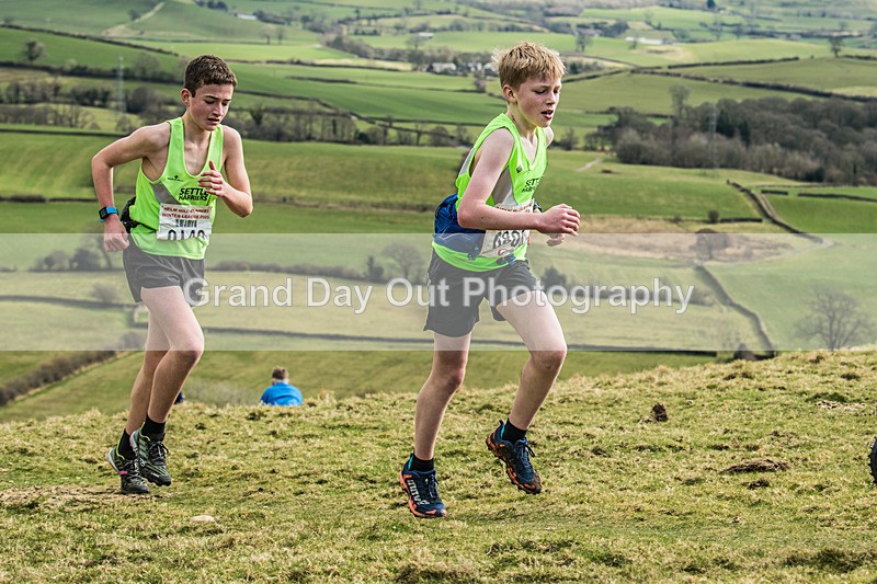 Helm Hill -258 - Kendal Winter League Helm Hill Fell Races (Under 13/15/17 & Seniors) Sunday 16th March 2025