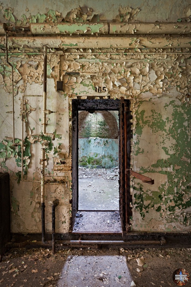 Cell doorway, Holmesburg Prison, Philadelphia PA | Abandoned America by Matthew Christopher