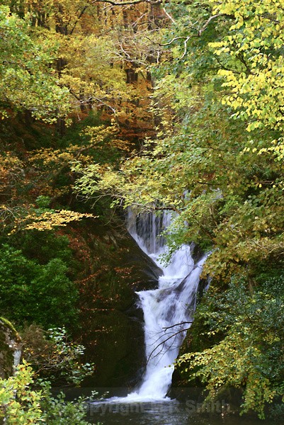 Large Welsh Waterfall - WATER & REFLECTIONS
