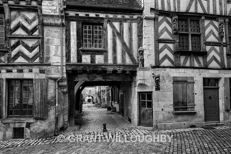 Noyers France B&W - France