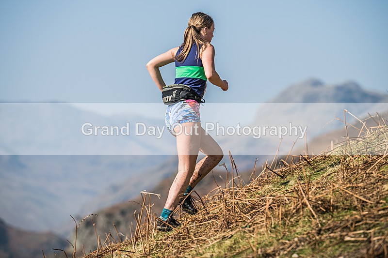 Elterwater-261 - Kendal Winter League Elterwater Under 15/17 Fell Races Sunday 9th March 2025