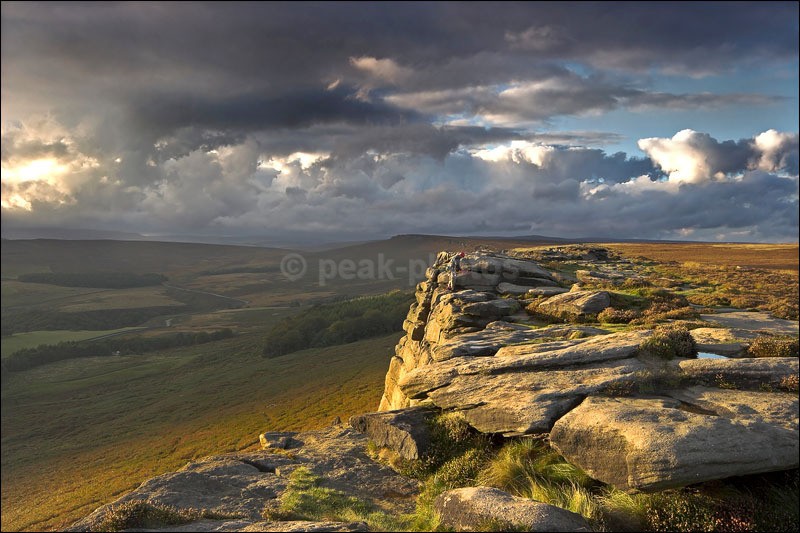 Stanage Storms - Peak District | Dark Peak