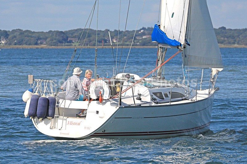 170902 MISTRAL GBR8732 1Y3A0770 - Sailboats - monohull